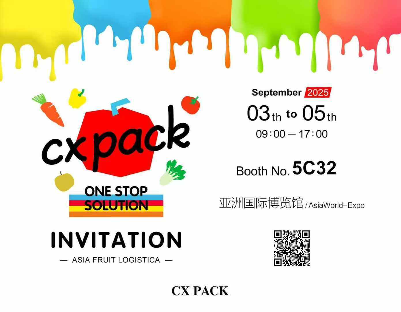 Aktueller Firmenfall über Asia Fruit Logistica-CX Pack