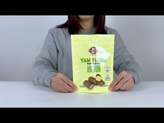 OEM Yam Flour Powder Packaging Bag Cassava Maizena Flour Pouches Supplier