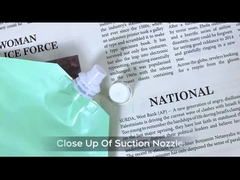 100g 150g undicht aufstehender Beutel mit Auslass für kosmetische Verpackungen