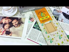 Stand-up Papierverpackungstüten mit Fenster für getrocknete Nüsse Feuchtigkeitsdicht