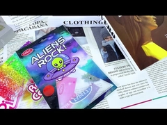 180 Mikronen Snack Verpackungstüten Custom Plastik Stand-up Tasche für Fudge Candy Nut