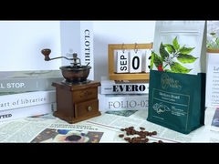 Kaffeebeutel mit Flachboden und Zipper 250 g 500 g 1 kg