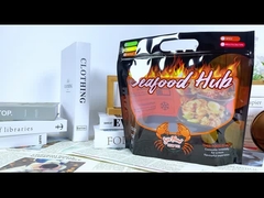 200 Mikronen Meeresfrüchte Vakuumbeutel Garnelen Haut Rollfilm Lebensmittelverpackungstüte Garnelen Haut Verpackungstüte