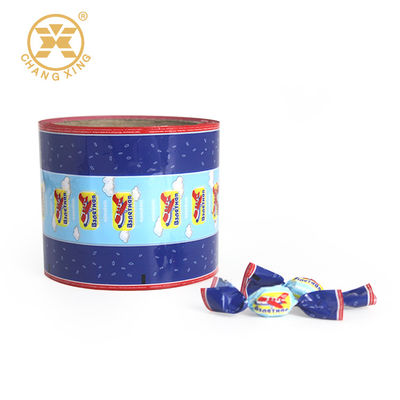 High clarity PET PVC twisted candy wrapper film