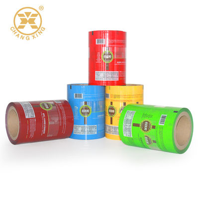 Custom Print Chocolate Candy Cereal Protein Energy Bar Wafer Wrapper Packaging Bag Roll Film