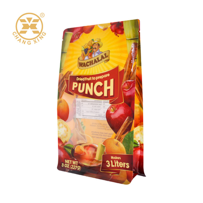 Custom Design Printed Plastic Packaging Zipper Seal Dry Fruit Sweets Snacks Bags Stand Up Food Pouch Bags
