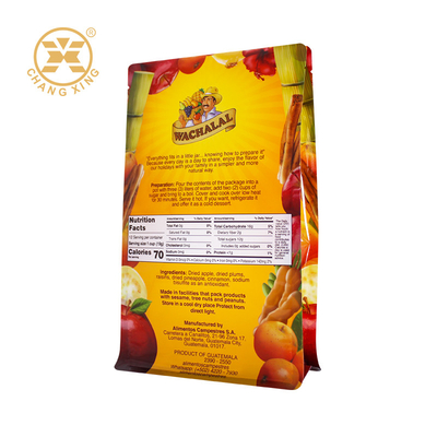 Custom Design Printed Plastic Packaging Zipper Seal Dry Fruit Sweets Snacks Bags Stand Up Food Pouch Bags