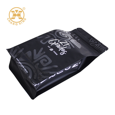 Moisture Proof 15oz Flat Bottom Coffee Bags Stand Up Zipper Bags Fit For Coffee Bean Tea 250g 500g 1kg