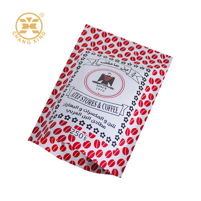 Factory Custom Stand Up Pouch Coffee Bag Zipper Food Packaging Bag Self-Standing Packing Bag