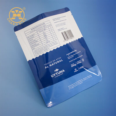 Custom Sea Food Vacuum Bag Plastic Food Packaging Bag Retort Pouch Canned Sea Food Packaging Pouch Canned Mushroom Canned Fish Reort Pouches