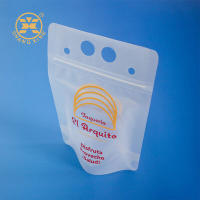 Customize Ziplock Bag Moisture-Proof Taco Packaging Pouch Stand Up Bag With Zipper