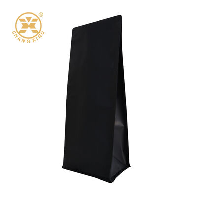 250g 500g Custom Coffee Flat Bottom Pouch Stand Up Coffee Beans Packaging Bags Moisture Proof Zipper Bags