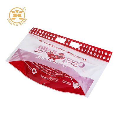 Custom Printed Anti-Fog Roast Chicken Packaging Bags with Zipper and Customizable Micro Vent Holes