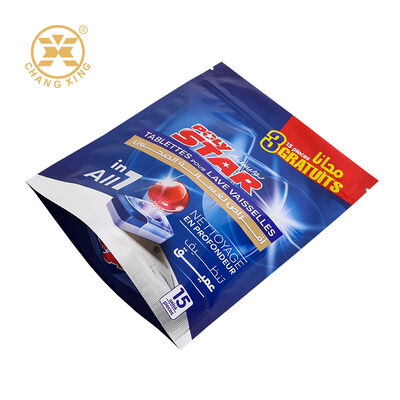 Custom Printed Moisture Proof Detergent Packaging Pouch with Gravure Printing Stand Up Pouch