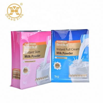 1kg 5kg Corn Flour Dried Food Packaging Bag Self Standing Polypropylene Zip Lock Bags