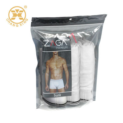 BOPP Resealable Cloth Packaging Bags With Logo  Garment Plastic stand up pouch