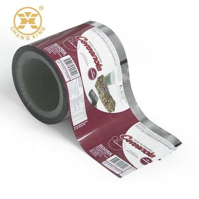 Three Side Sealed BOPP Roast Chicken Packaging ODM Breast Strips Zip Lock Mylar Bags