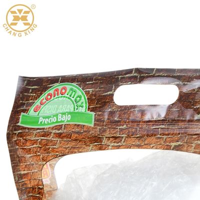 100 200 Microns Roast Chicken Packaging Grilled Rotisserie 1kg Food Packaging Pouch With Zipper