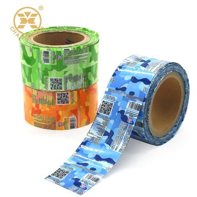 Customized Juice Drink Printing PET PVC Packaging Heat Shrink Sleeve Wrap Sealing Printable Film Glass Bottle Rolls Shrink Label