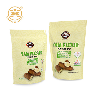 Yam Mehl Pulver Standbeutel Beutel Cassava Maizena Mehl Beutel Doypack Beutel mit Reißverschluss