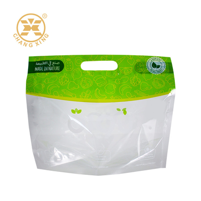 Plastik BOPP 5 kg Trockenfrüchte Verpackungstüten mit Atemlöchern und Griff