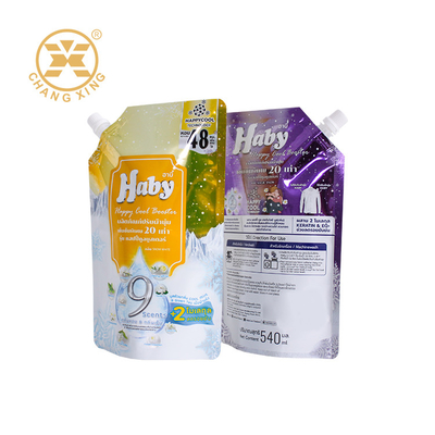 500 ml 1l Waschpulver Verpackungstüte mit Ausdruck