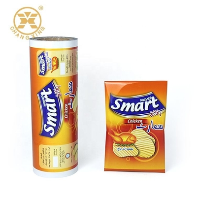 Laminate BOPP / VMCPP Puffing Food Roll Film Lebensmittelverpackungstüte