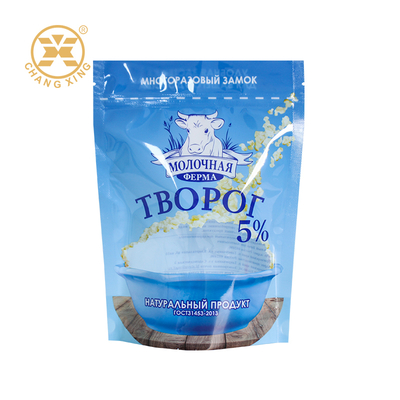 Kundenspezifische, hochwertige Ziplock-Beutel in Lebensmittelqualität, Lebensmittelverpackungsbeutel, Verpackungsbeutel für Milchprodukte