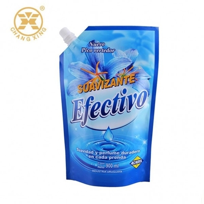 Plastikflüssigkeits-Stand 250ml 500ml herauf Beutel mit Tüllen-blauem flüssigem Druckstand herauf wiederverwendbare Taschen