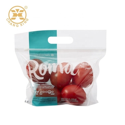 Sackt das wiederverwendbare VMPET Transoparent trockene Frucht-Verpacken der frischen Frucht-500g steht herauf Beutel mit Fenster ein