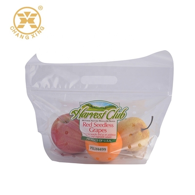 Verpackentaschen EXPE pp. Plastik-trockener Frucht-3kg stehen oben Beutel mit Reißverschluss-Entlüftungslöchern