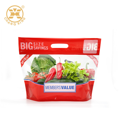 Entlüftung 10kg EXPE stehen oben Tasche mit Reißverschluss-Frucht-wiederversiegelbarem Stand herauf Beutel