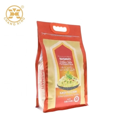 Flache untere Hochleistungsnylonplastiktaschen 2.5kg 4.5kg für das Reis-Verpacken