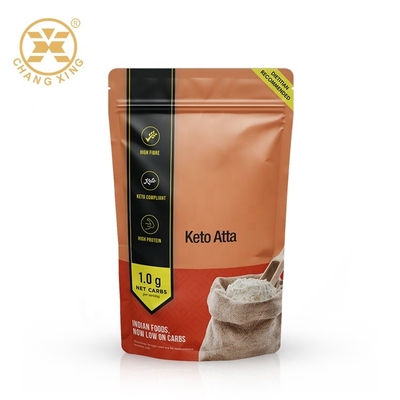 Mais-Mehl-Trockenfutter-Verpackentaschen-Selbststehende Polypropylen-Zipverschluss-Taschen 1kg 5kg