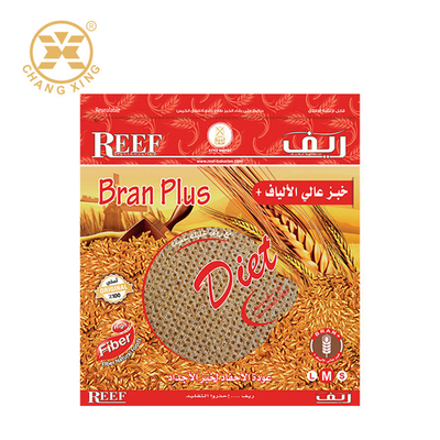 Beutel der Reißverschluss-Verschluss-Laib-Brotverpackung Logo Printing Packaging Bread