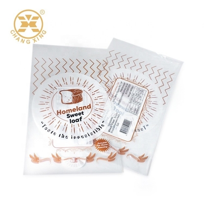 Nahrungsmittelgrad Plastikbäckerei-Brotverpackung lldpe Verpacken- der Lebensmittelbrottaschen