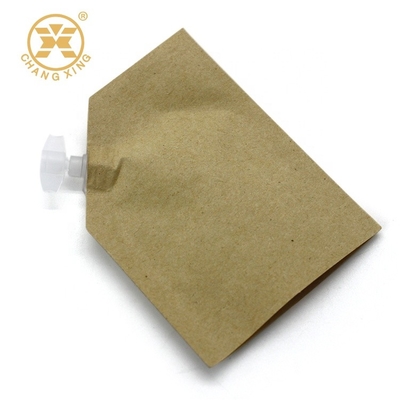 Stellungs-Beutel-Kraftpapier LDPE Multiwall 100 Mikrometer sahnen Verpackentasche