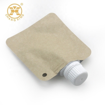 Kraftpapier-Siegelverpacken der Lebensmittel 30ml 50ml reinigendes Verpackenbeutel-3 Seite lamelliertes