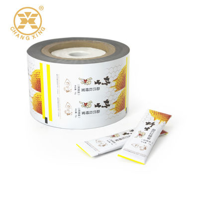 Lamellenförmig angeordnete Rolle der Aluminiumfolie-VMPET Honey Sachet Packaging Self Adhesive