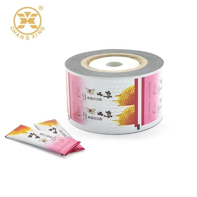 Automatische Plastik-Verpackungsfolie-Rolle 10g 20g Nahrungsmittelfür Honey Sauce Sachet