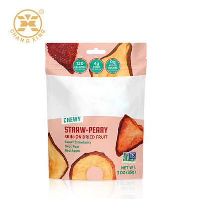 MPET wiederversiegelbarer kompostierbarer Matte Dry Fruit Packaging Bags 750g stehen oben Beutel