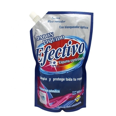 Gewebe-Weichmachungsmittel Tanding-Beutel 2L 5L mit flüssiger reinigender Tasche Tülle LDPE